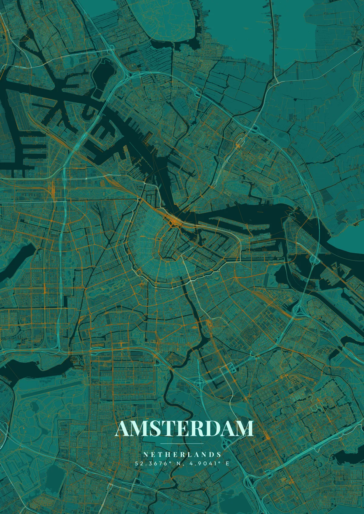 Amsterdam Copper Patina