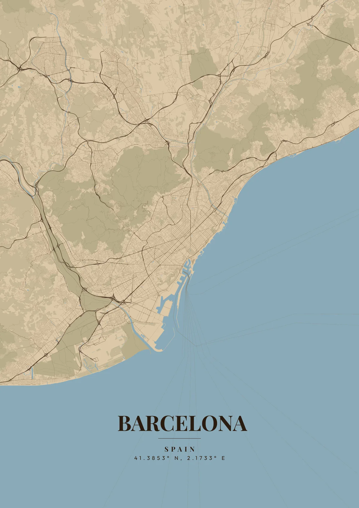 Barcelona Tobacco Leather
