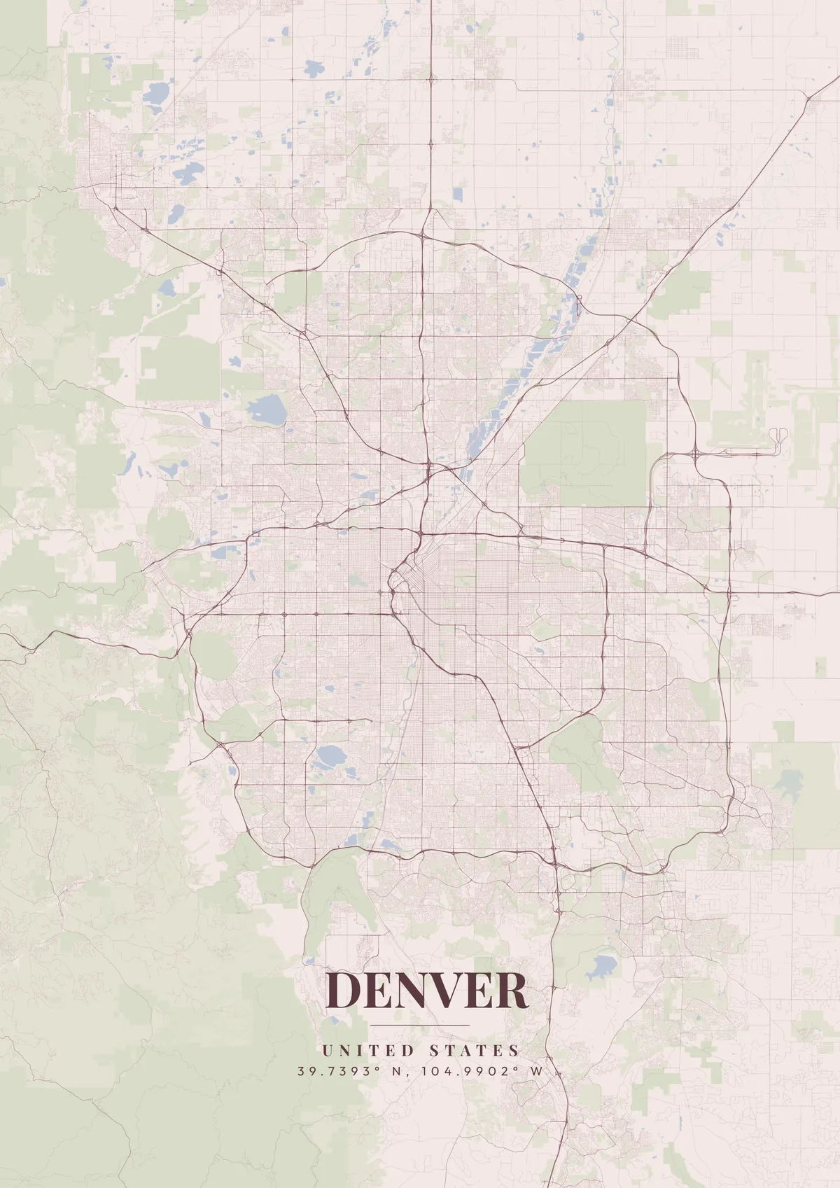 Denver Dusty Rose