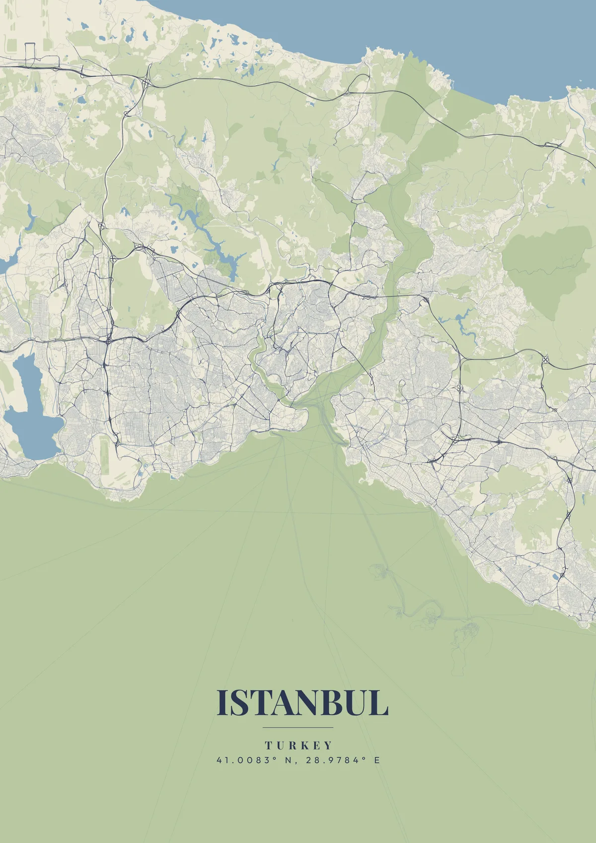 Istanbul Vintage Atlas